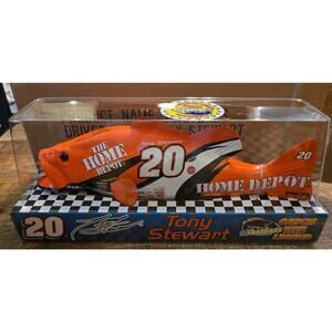 AUTOGRAPHED TONY STEWART 2000 "CATCH THE LEGEND" FISH